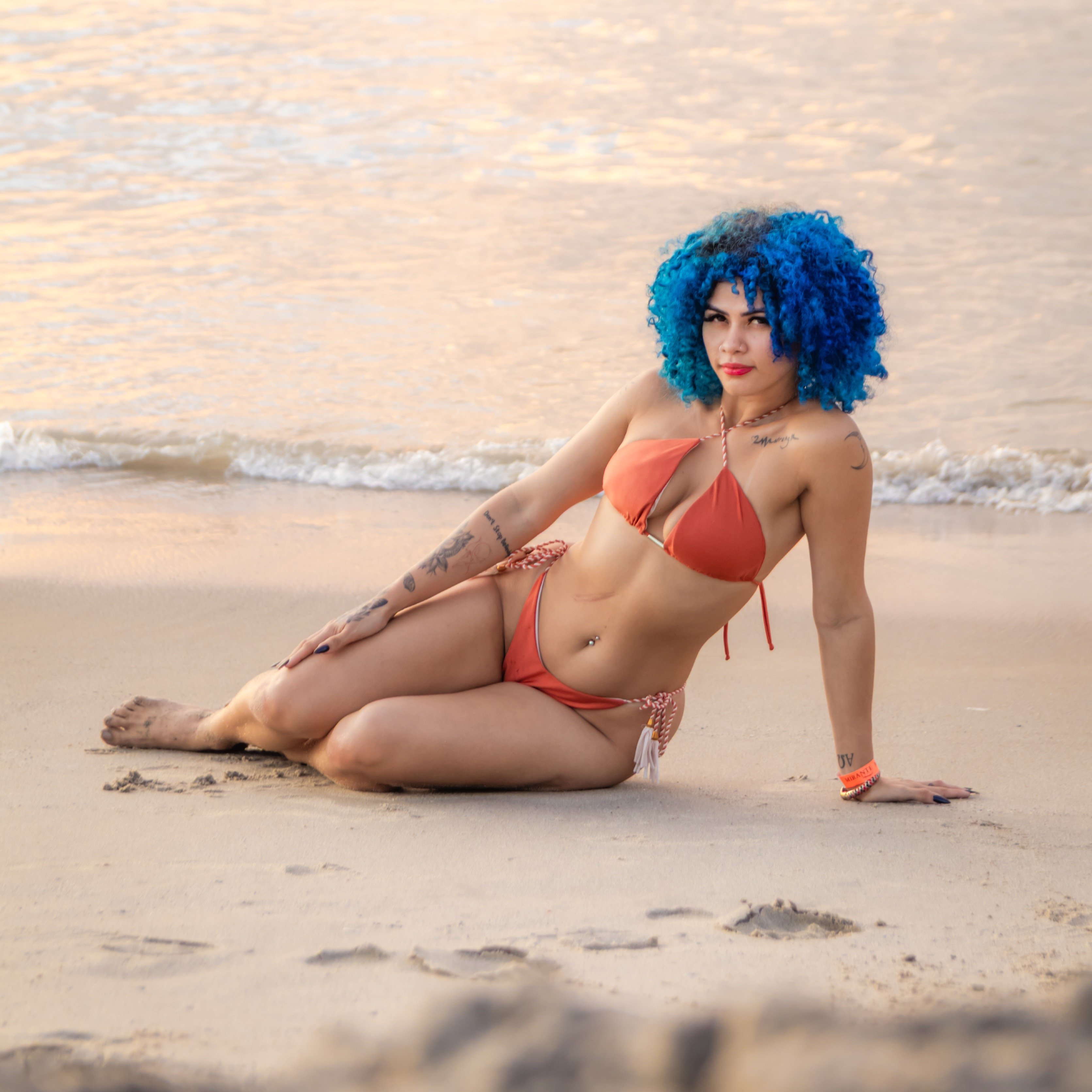 Bella cacheada 